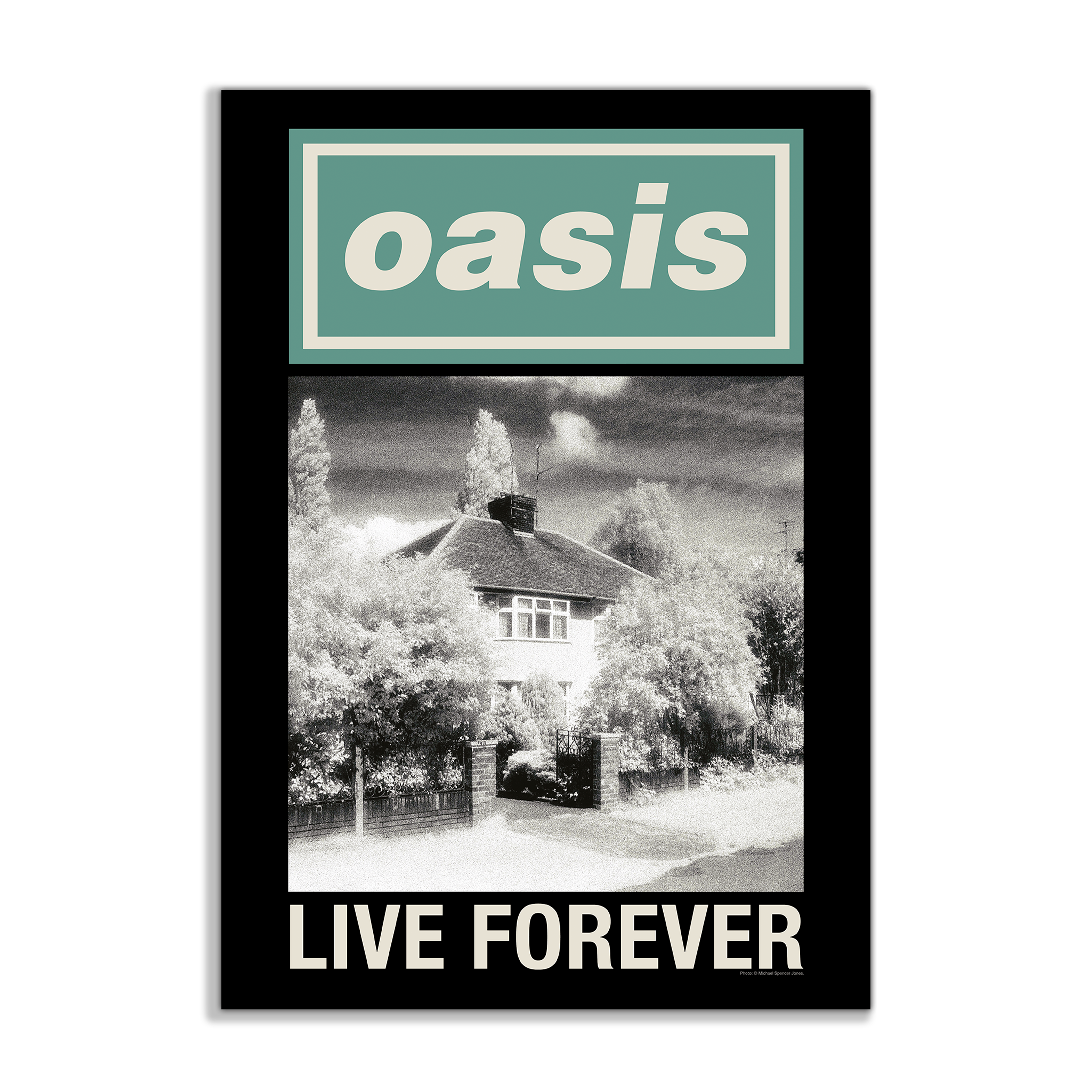 Oasis Live Forever ポスター B2サイズ Live Forever Single Cover Poster – Oasis