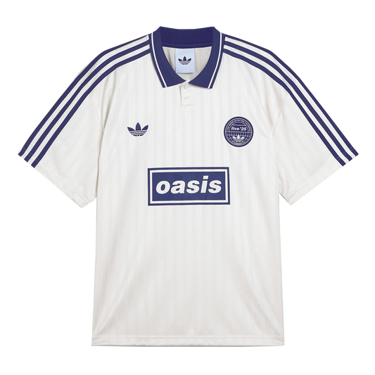 Live '25 adidas Football Shirt Cream White/Night Indigo