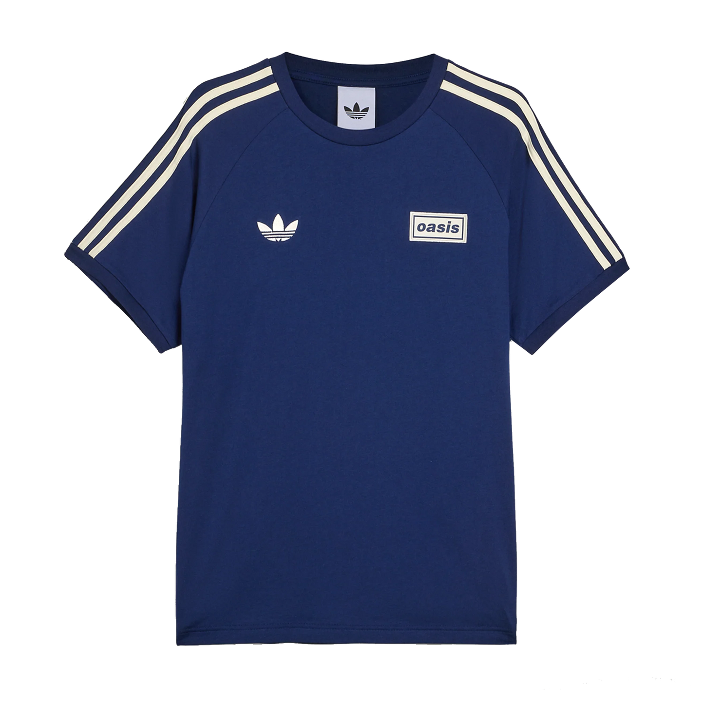 Live '25 adidas 3 Stripes T-Shirt Night Indigo/Cream White