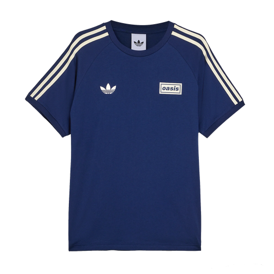 Live '25 adidas 3 Stripes T-Shirt Night Indigo/Cream White