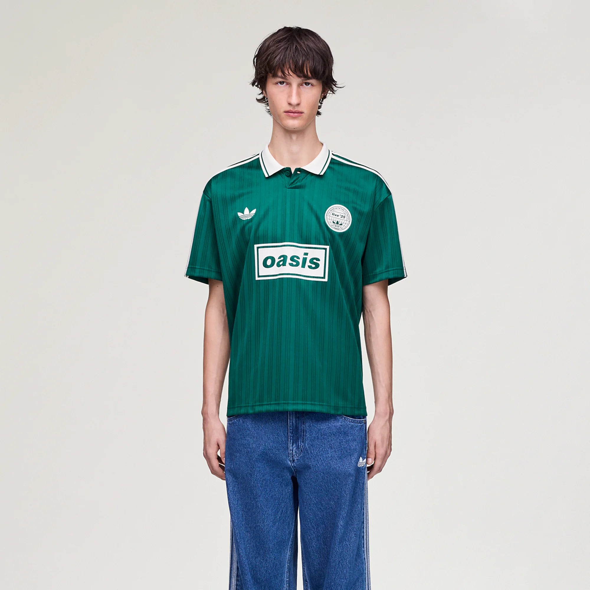 adidas | Oasis Live '25 サッカーシャツ ブルーXL
