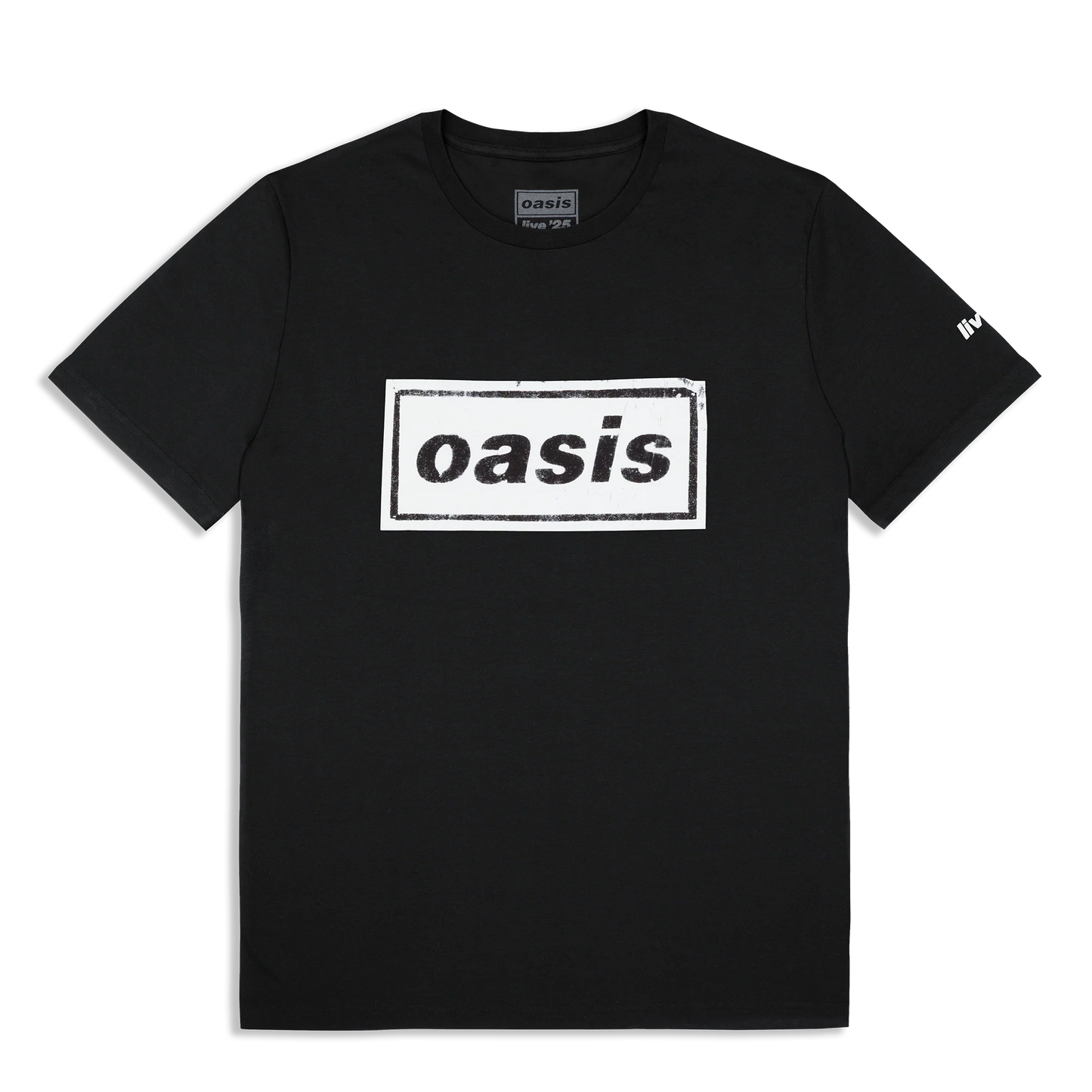 Stencil Logo T-shirt Black