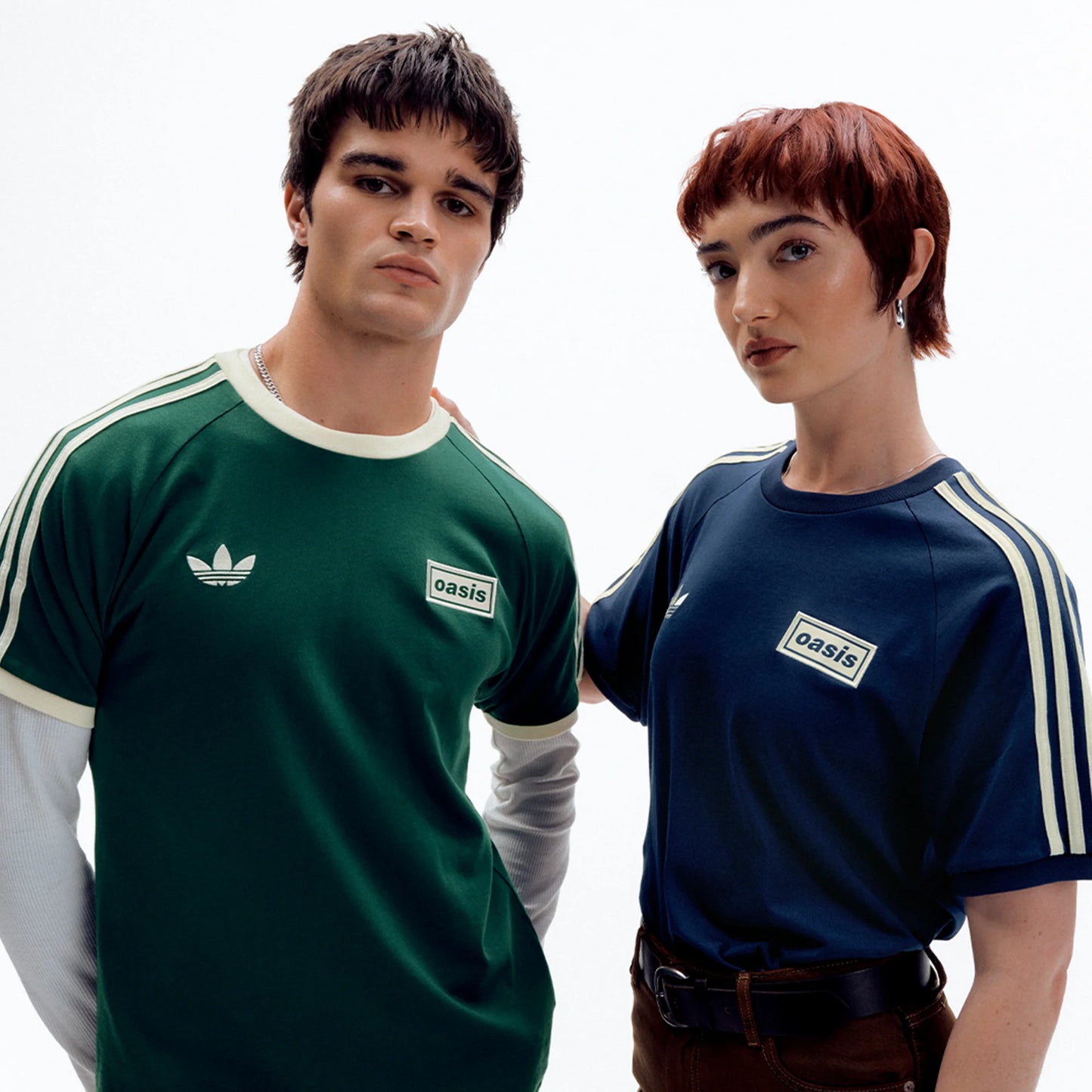 Live '25 adidas 3 Stripes T-Shirt Night Indigo/Cream White