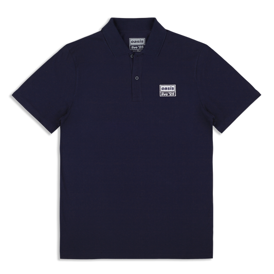 Live 25 Lockup Polo Shirt Navy