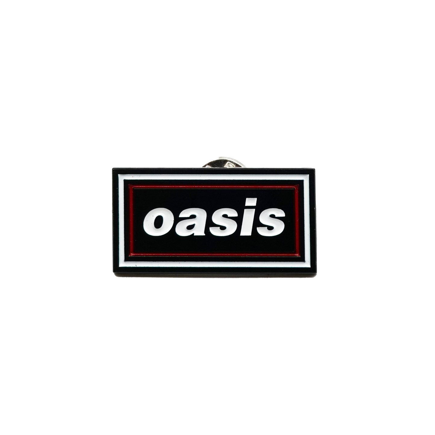Retro 90's Red Navy Decca Logo Enamel Pin Badge