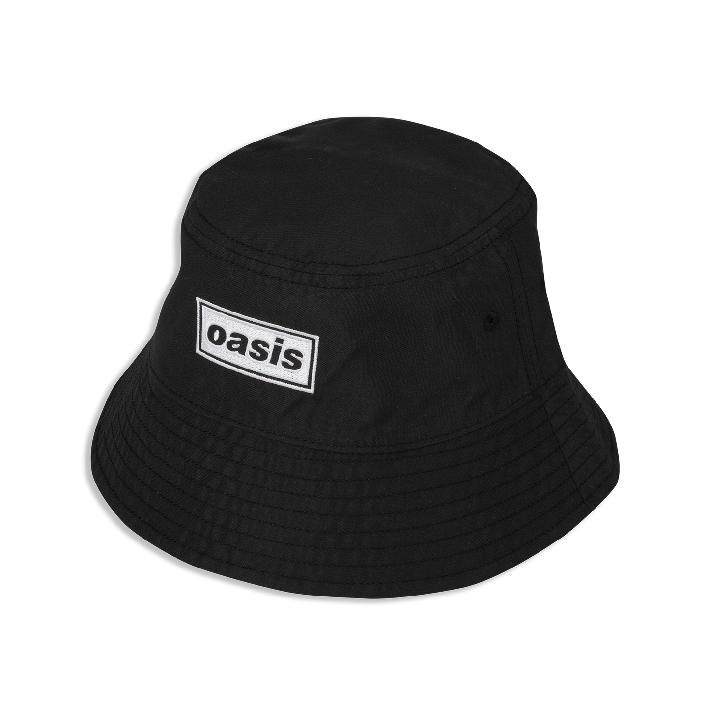 Decca Logo Reversible Definitely Maybe Bucket Hat Black/White