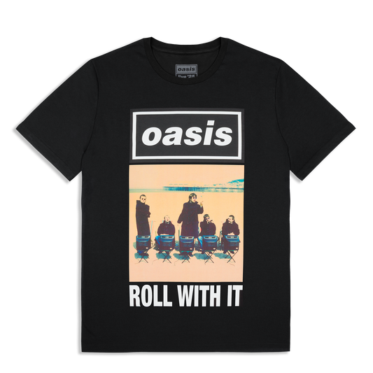 Roll With It Single Cover T-shirt Black