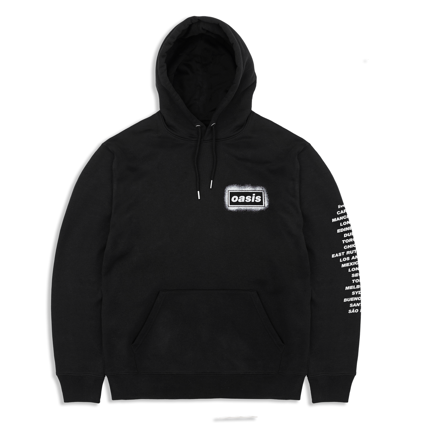 Spray Live 25 World Tour Hoodie Black