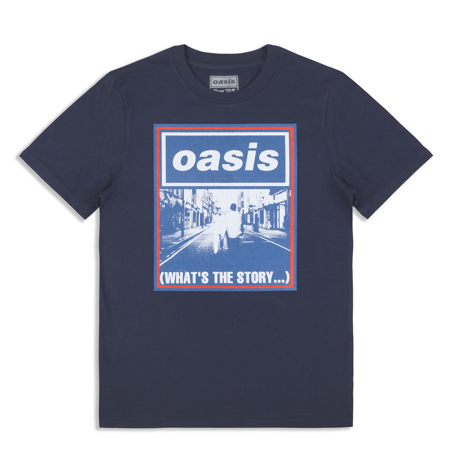 What's The Story Blue Tone T-shirt Blue