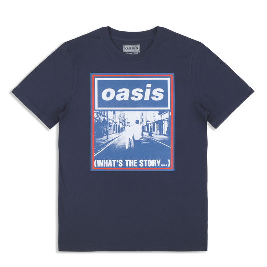 What's The Story Blue Tone T-shirt Blue