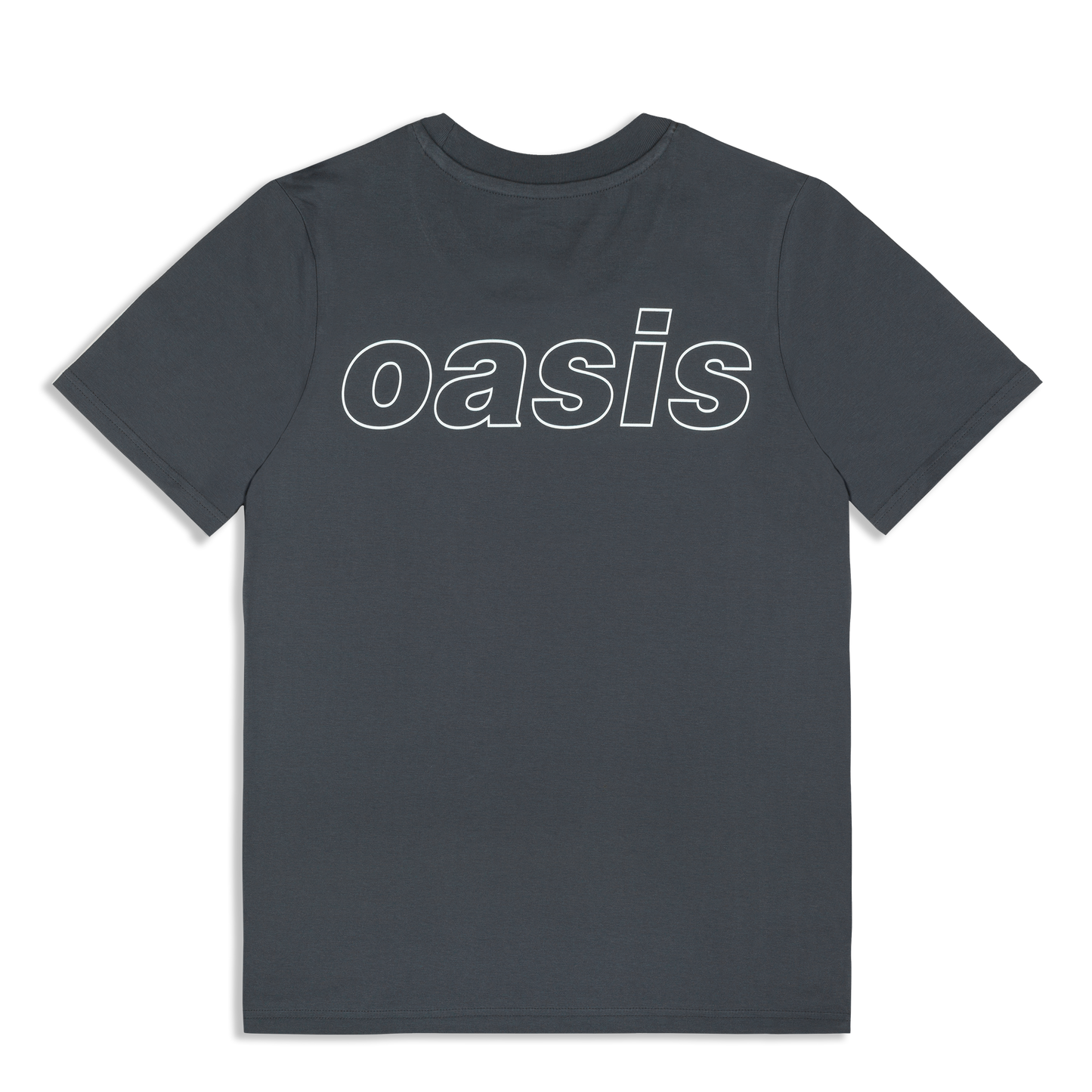 Detroit Bus Photo T-shirt Faded Black