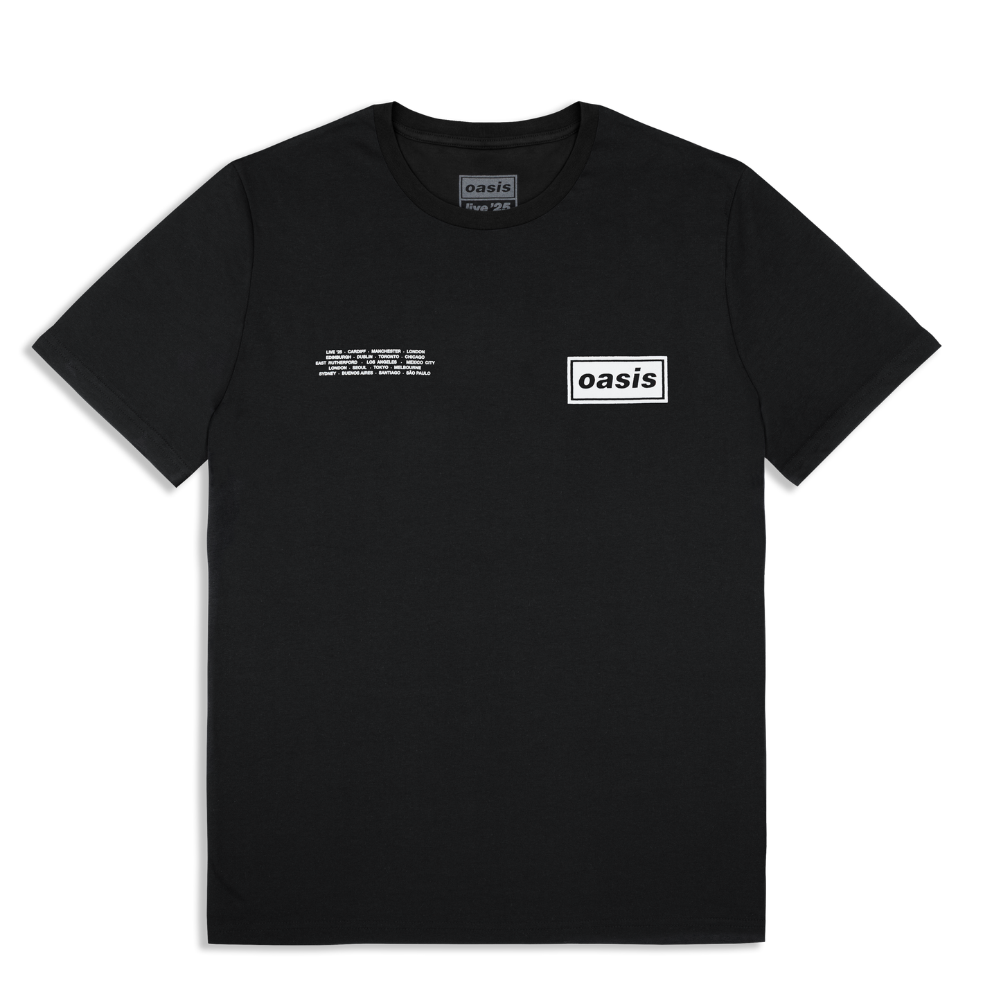 Global Cities Logo T-shirt Black
