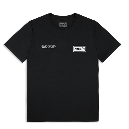 Global Cities Logo T-shirt Black