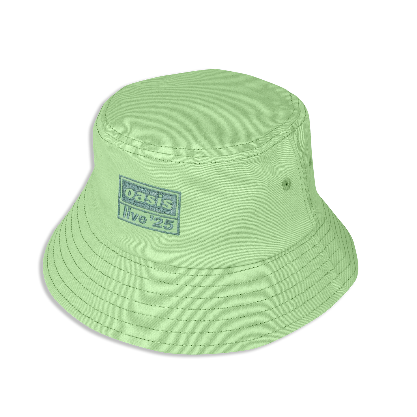Live 25 Embroidered Logo Bucket Hat Mint