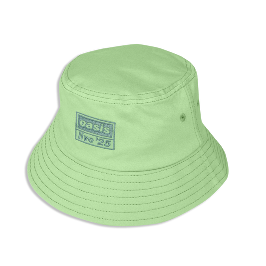 Live 25 Embroidered Logo Bucket Hat Mint