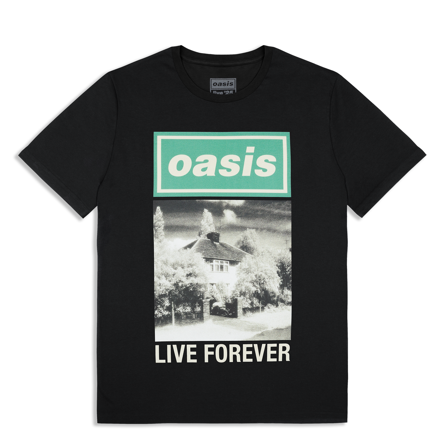 Live Forever Single Cover T-shirt Black