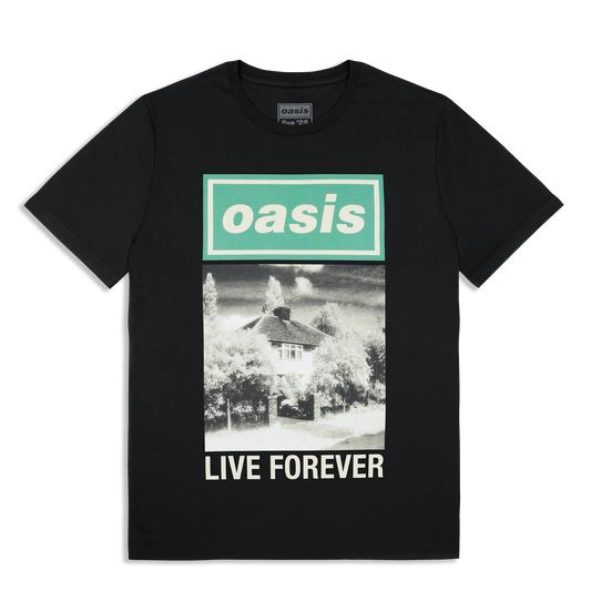 Live Forever Single Cover T-shirt Black