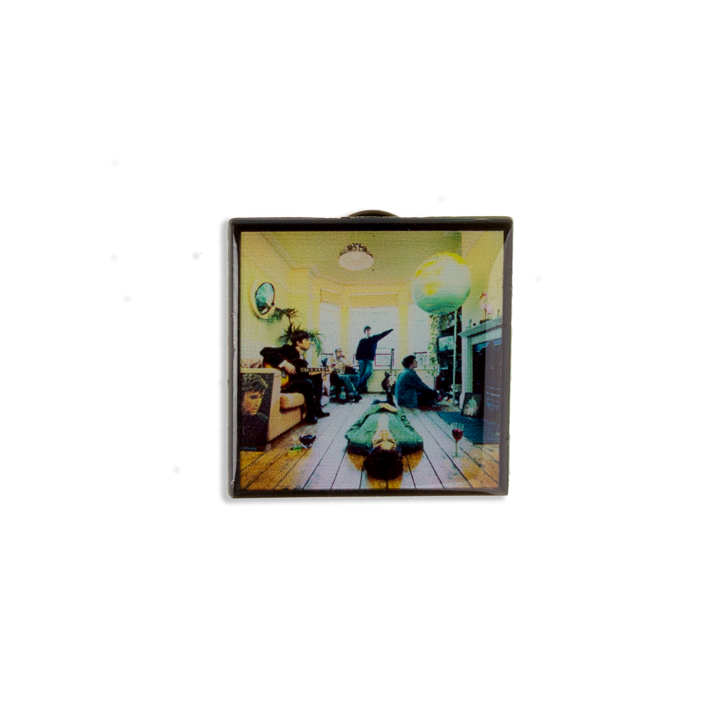 Definitely Maybe Album Epoxy Pin Badge