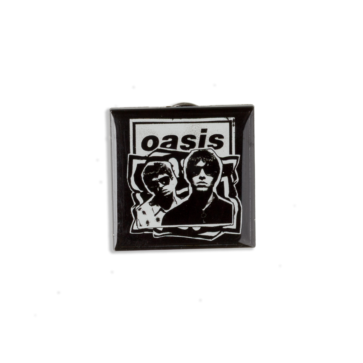 Paper Cut Out Photo Epoxy Pin Badge