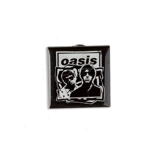 Paper Cut Out Photo Epoxy Pin Badge