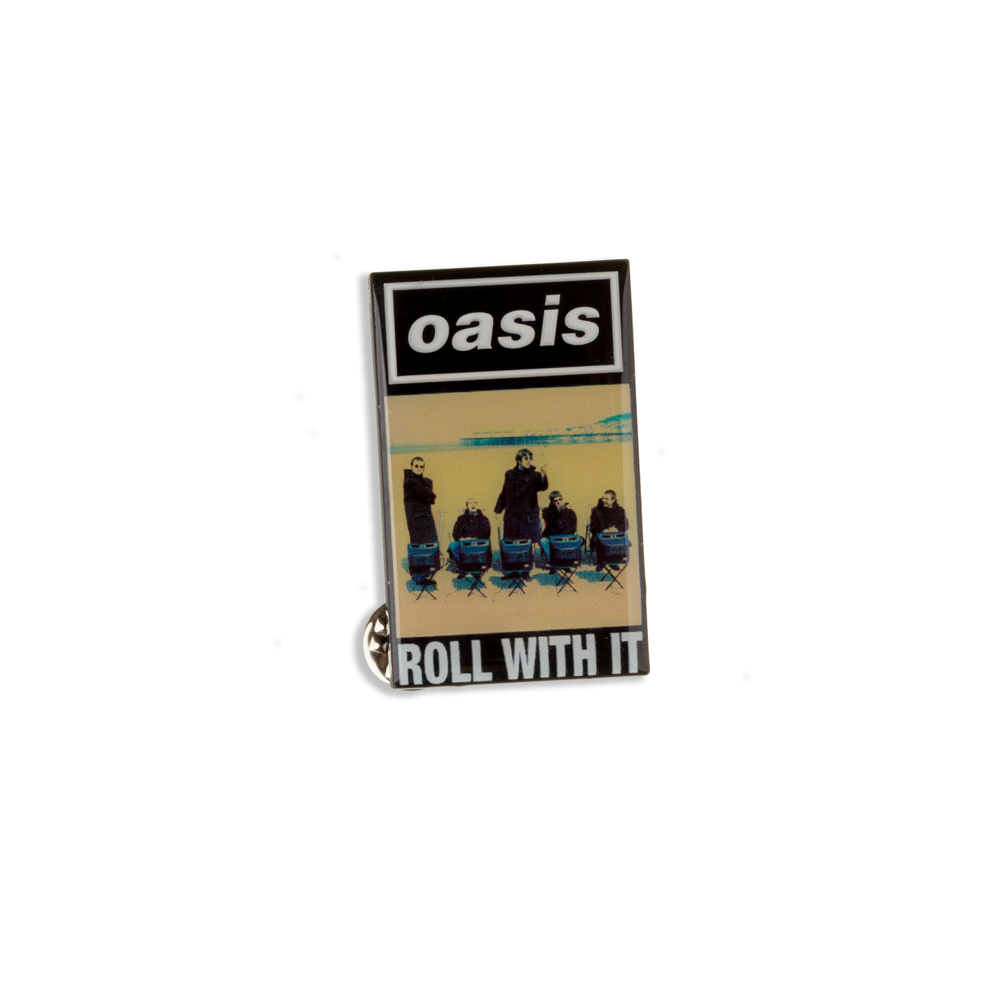 Roll With It Single Cover Epoxy Pin Badge