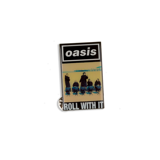 Roll With It Single Cover Epoxy Pin Badge