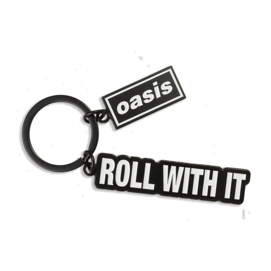 Roll With It Decca Logo Enamel Keyring