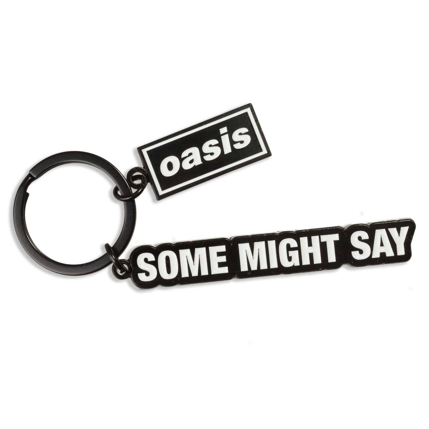 Some Might Say Decca Logo Enamel Keyring