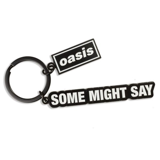 Some Might Say Decca Logo Enamel Keyring