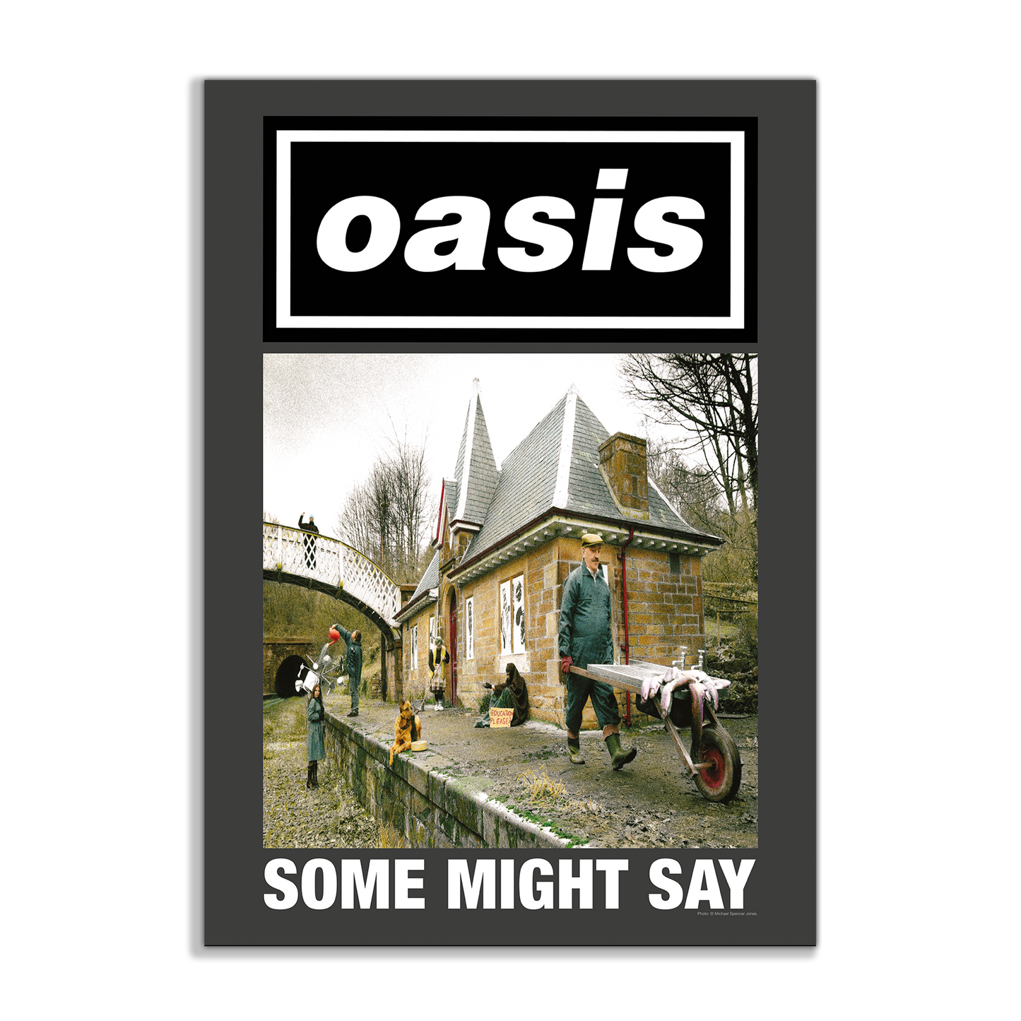 Some Might Say Single Cover Poster