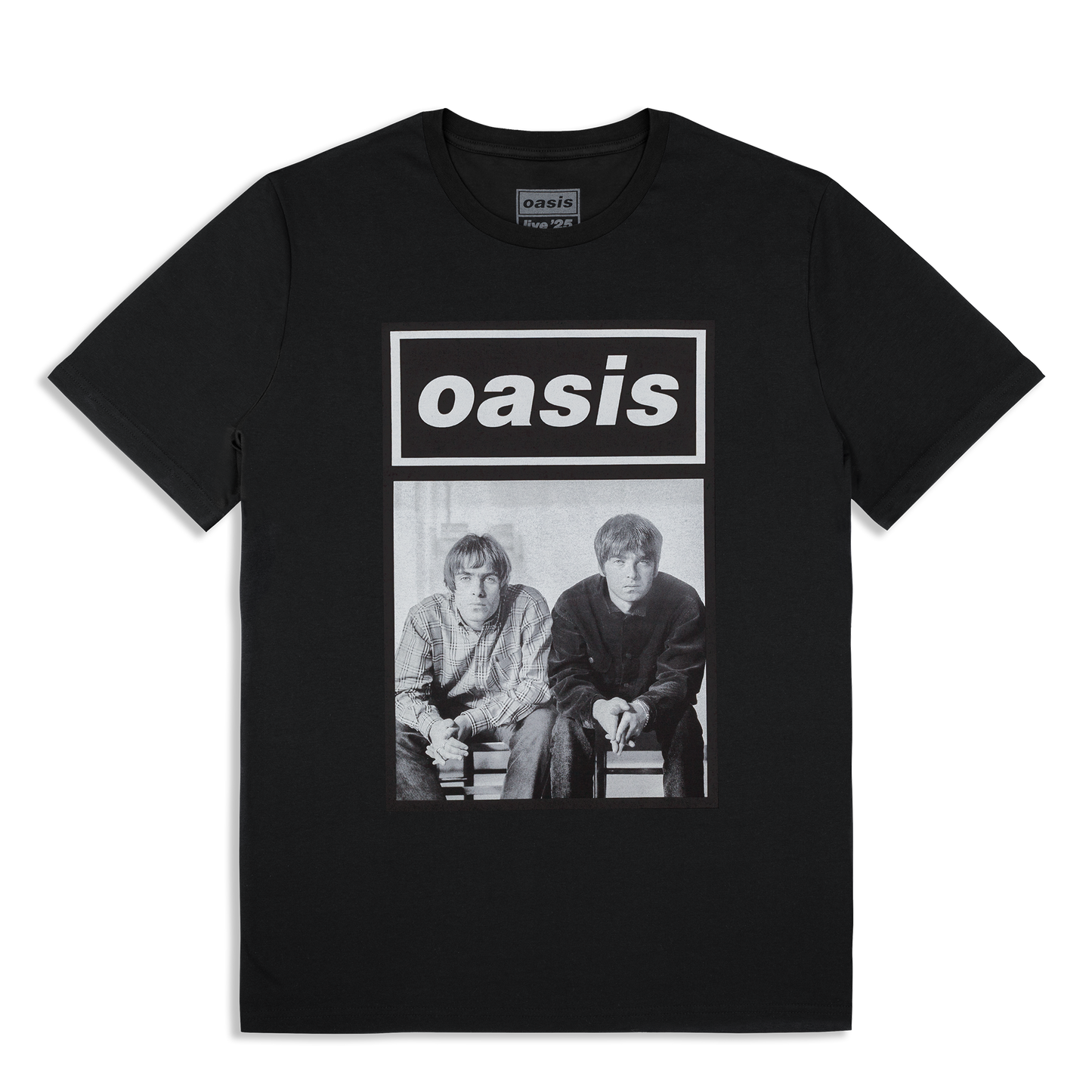 Wonderwall Live 25 World Tour T Black